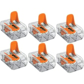 Conector 0,14 a 4 mm² 32A (6 Peças) Referência ET-47070 221-412 WAGO