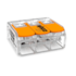 Conector 0,5 a 6 mm² 41A 3 Vias 221-613 WAGO