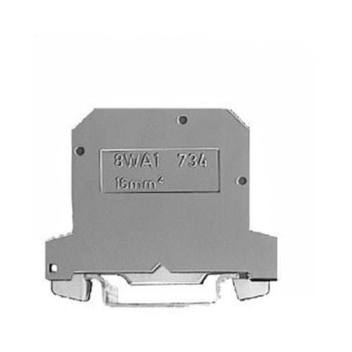 Conector Passagem Termoplástico Verde/Amarelo 76A 16,00mm2 8WA10111PK00 Siemens