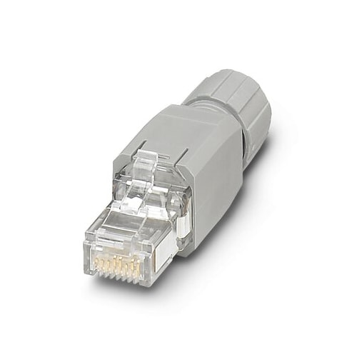 Conector Rede CAT5 IP20/ VS-08-RJ45-5-Q/IP20 CAT5 1656725 Phoenix Contact