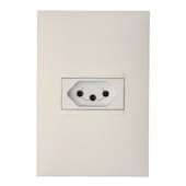 Conjunto 1 Tomada 2P+T 10A Branco Plus+ Legrand