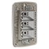Conjunto 3 Interruptores Simples 10a 220v S3b62210 Miluz - Schneider