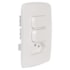 Conjunto de Interruptor e Tomada 10 A 250 V 4x2 Miluz Branco S3B69050 Schneider Electric