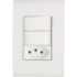 Conjunto de Interruptor e Tomada 10 A 250 V Liz 57170/073 Tramontina