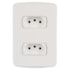 Conjunto de Tomada 2P+T 10 A 250 V Miluz Branco S3B60440 Schneider Electric