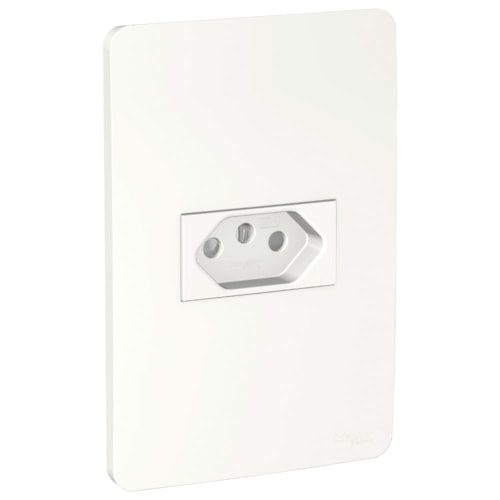 Conjunto de Tomada 2P+T 10 A 250 V Orion Essence Branco S71302104 Schneider Electric