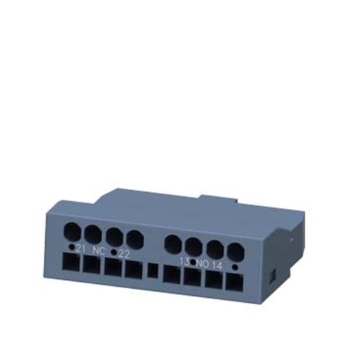 Contato Auxiliar 1NA+1NF Frontal para 3RV2 3RV29012E Siemens