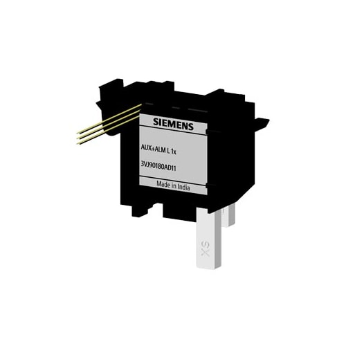 Contato Auxiliar 1NAF + Alarme 1NAF para Disjuntor 3VJ10 3VJ9018-0AD11 Siemens