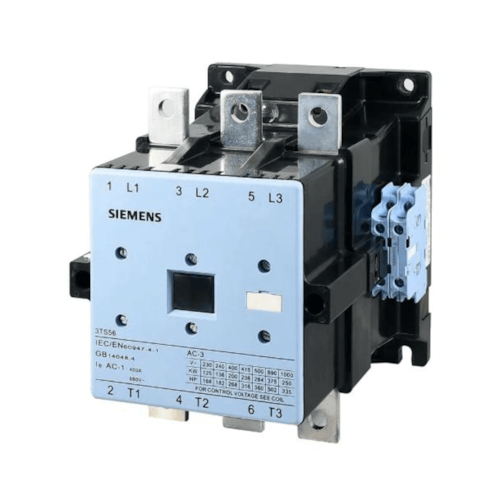 Contator 400 A 220 V 50/60 Hz 2NA + 2NF 3TS5622-0AN2 Siemens