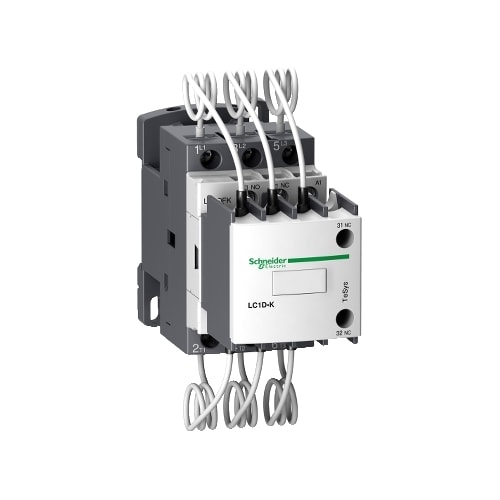 Contator Para Capacitores 7 kVAr Em 220 V 380 V CA 3NA LC1DFKQ7 Schneider