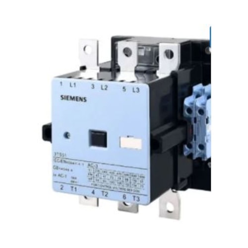 Contator Tripolar 140 A Bobina 220 V CA 50/60 Hz 2NA + 2NF 3TS5122-0AN2 Siemens