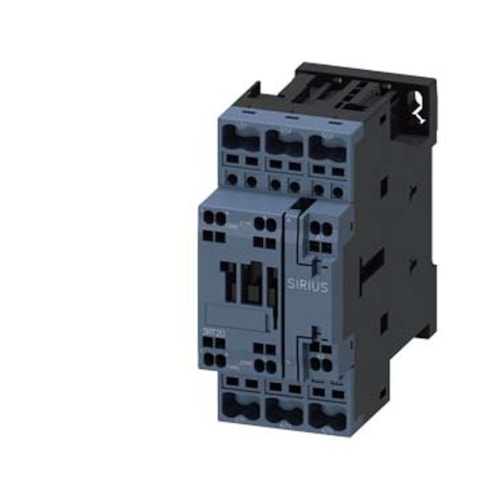 Contator Tripolar 25A 110-120V 50/60HZ 1NA+1NF 3RT20262AK60 Siemens