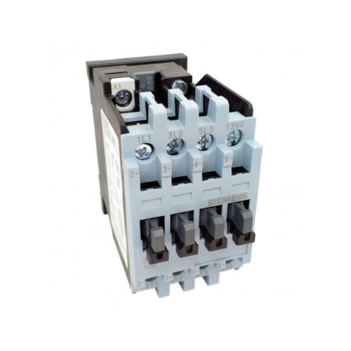 Contator Tripolar 25A 24VCC 1NA+1NF 3TS33110BB4 - Siemens