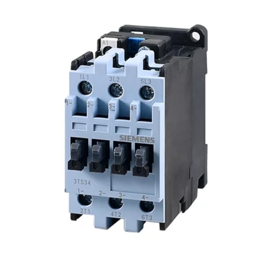 Contator Tripolar 40 A Bobina 220 V CA 50/60 Hz 1NA + 1NF 3TS3511-0AN2 Siemens