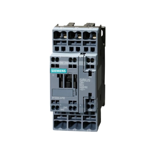 Contator Tripolar 7A 220VCA 50/60HZ 1NA 3RT20151AN21 Siemens