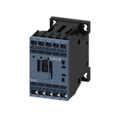 Contator Tripolar 7A 24VCC 1NA 3RT20152BB410CC0 Siemens