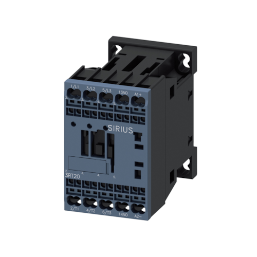 Contator Tripolar 7A 24VCC 1NA 3RT20152BB410CC0 Siemens