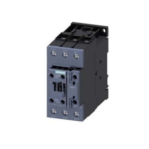 Contator Tripolar 80 A Bobina 220 V CA 50/60 Hz 1NA + 1NF 3RT2038-1AN20 Siemens