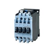 Contator Tripolar 9A 24VCA 50/60Hz 1NA C Bloc Contator 3TS30100AC2 - Siemens