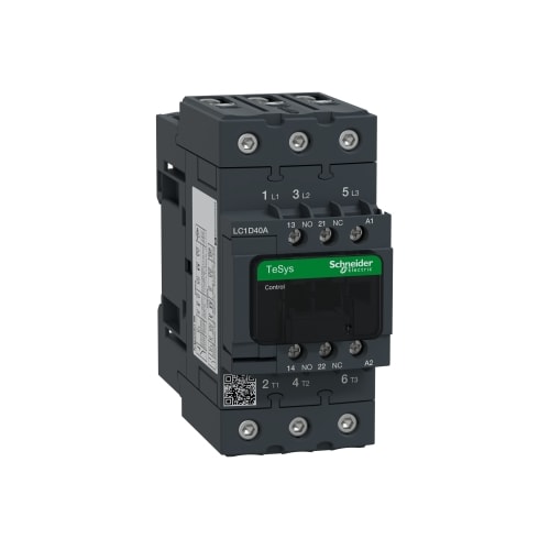 Contator Tripolar Tesys D Evlink 40A 1NA+1NF 110VCA LC1D40AF7 Schneider