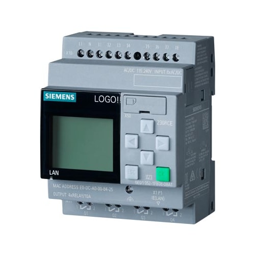 Controlador Lógico Siemens LOGO! 230RCE 6ED10521FB080BA1 - Siemens