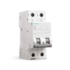 Disjuntor Bipolar 2 A 3 kA Curva C 5SL1202-7MB Siemens