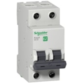Disjuntor Bipolar 20 A Curva C 6 kA 230 V EASY9 EZ9F56220 Schneider Electric