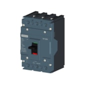 Disjuntor Caixa Moldada Fixo Tripolar 160 A 25 kA/380 V 3VJ1216-3DA32-0AA0 Siemens