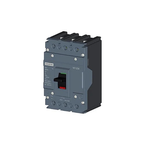 Disjuntor Caixa Moldada Tripolar 415V 40A 10Ka 3VJ10 3VJ10040DA32 Siemens