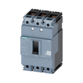 Disjuntor Caixa Moldada Tripolar TM210 160 A 36 kA/380 V 3VM1116-4ED32-0AA0 Siemens