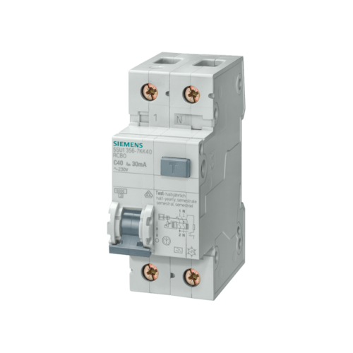 Disjuntor Diferencial Residual Monopolar 25A 30MA 5SU13531KK25 Siemens