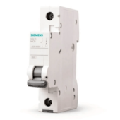 Disjuntor Mini Monopolar 10a 3ka Curva B Siemens 5sl11106mb Siemens