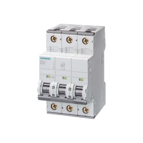 Disjuntor Mini Tripolar 40A 220/380VCA C 10KA 5SY43407 Siemens