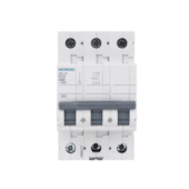 Disjuntor Mini Tripolar 63a 3ka Curva C Siemens 5sl13637mb Siemens