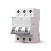 Disjuntor Mini Tripolar 63a 3ka Curva C Siemens 5sl13637mb Siemens