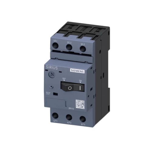 Disjuntor-Motor 4,5-6,3 S00 3RV1011-1GA10 Siemens
