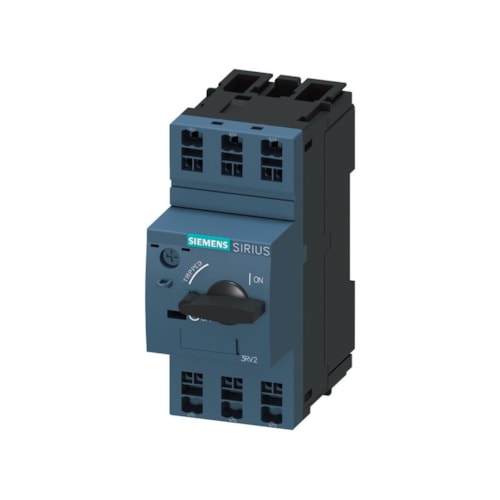 Disjuntor Motor Tripolar 0,9/1,25A 100KA S00 3RV20110KA20 Siemens