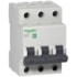 Disjuntor Tripolar 10 A Curva C 6 kA 400 V EASY9 EZ9F56310 Schneider Electric