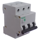 Disjuntor Tripolar 25 A 3 kA Curva C EZ9F33325 Schneider Electric