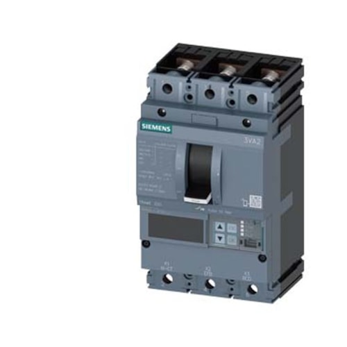 Disjuntor Tripolar 250 A 55 kA 380 V ETU550 3VA2225-5JP32-0AA0 Siemens