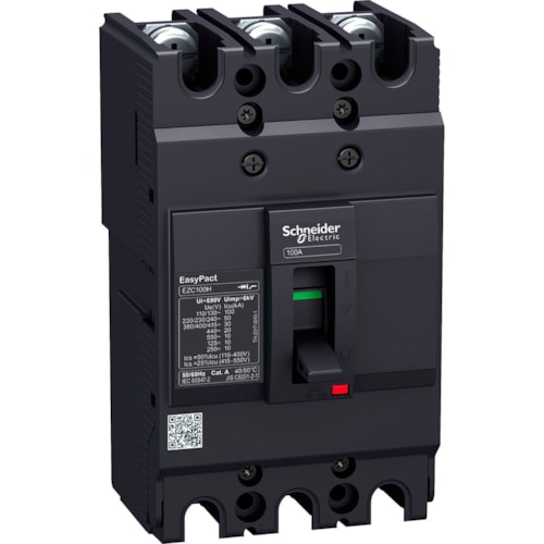 Disjuntor Tripolar 30 A EZC100N3030 Schneider Electric