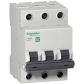 Disjuntor Tripolar 4 A 3 kA Curva C EZ9F33304 Schneider Electric