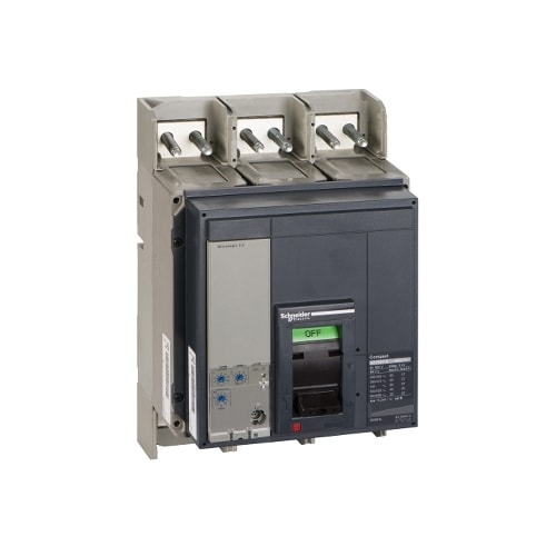 Disjuntor Tripolar Compact 1600A 50KA A 415VCA Mic 2.0 Fixo NS1600N Schneider