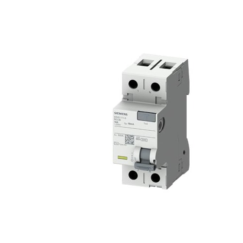 Dispositivo DR Bipolar 16 A 10 mA 1P+N AC 5SV5111-0 Siemens