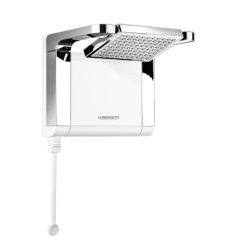 Ducha Acqua Star Ultra 220 V 6800 W Branca e Cromada 7540558 Lorenzetti