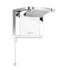 Ducha Acqua Star Ultra 220 V 6800 W Branca e Cromada 7540558 Lorenzetti