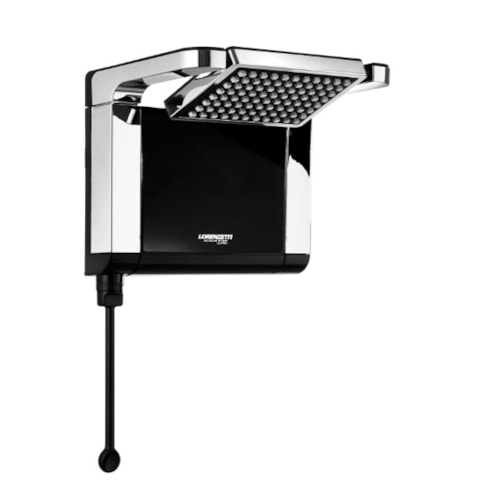 Ducha Acqua Star Ultra 220 V 6800 W Preta e Cromada 7540555 Lorenzetti