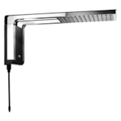 Ducha Acqua Storm Ultra 220 V 6800 W Preta e Cromada 7510055 Lorenzetti
