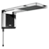 Ducha Acqua Storm Ultra 220 V 6800 W Preta e Cromada 7510055 Lorenzetti
