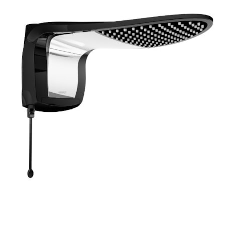Ducha Acqua Wave Ultra 220 V 7800 W Preta e Cromada 7510086 Lorenzetti